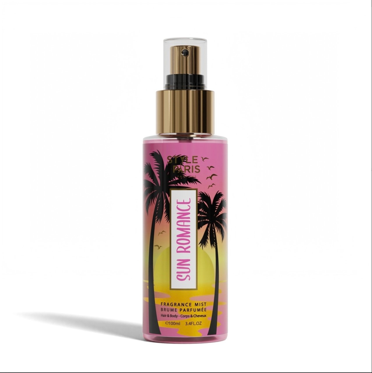 Spray de corp, Sun Romance - Style Paris, 100 ml